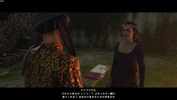 ドウブラヴカ　ロマンス前